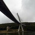 1er pont courbe à haûbants d'Europe
